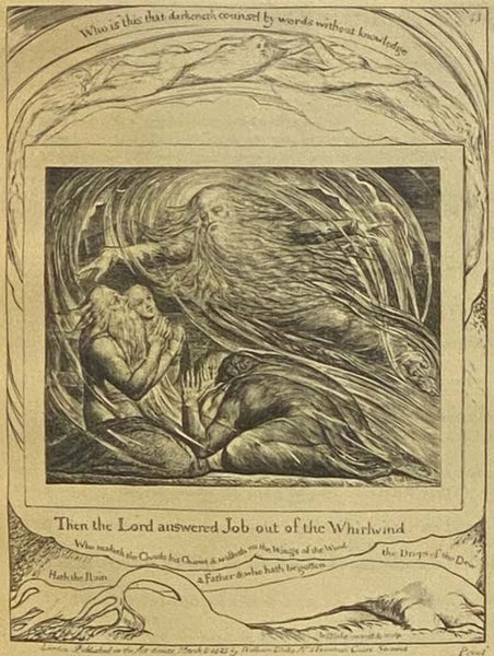 The Book of Job: The Eighteenth Book of the Old Testament, with the Twenty-Two Engravings of William Blake [Illustrations]