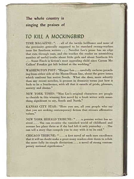 To Kill a Mockingbird