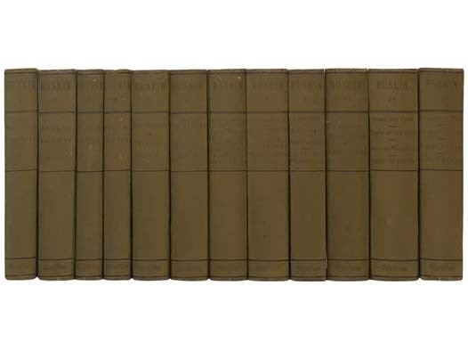 Works of John Ruskin, Popular Edition in Twelve Volumes: Modern Painters (in Four Volumes); The Stones of Venice (in Two Volumes); Seven Lamps of Architecture, Lectures on Architecture, Study of Architecture, Poetry of Architecture; Two Paths on Art, Lec…