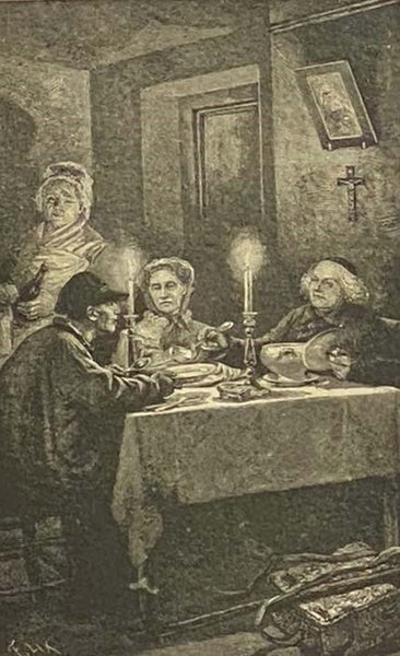 Les Miserables, Illustrated Edition, in Five Volumes: Fantine; Cosette; Marius; l'Idylle Rue Plumet, l'Epopee Rue St Denis; Jean Valjean
