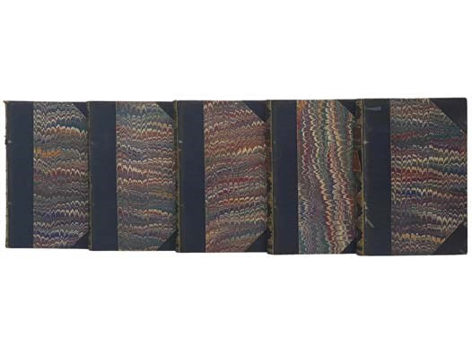 Les Miserables, Illustrated Edition, in Five Volumes: Fantine; Cosette; Marius; l'Idylle Rue Plumet, l'Epopee Rue St Denis; Jean Valjean