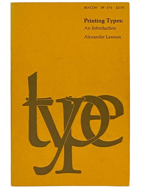 Printing Types: An Introduction
