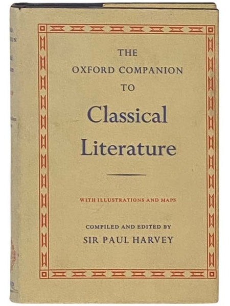 The Oxford Companion to Classical Literature