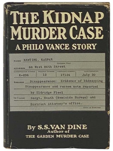 The Kidnap Murder Case: A Philo Vance Story