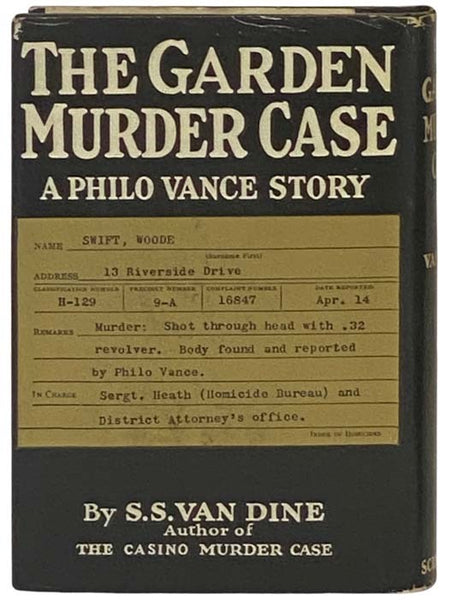 The Garden Murder Case: A Philo Vance Story