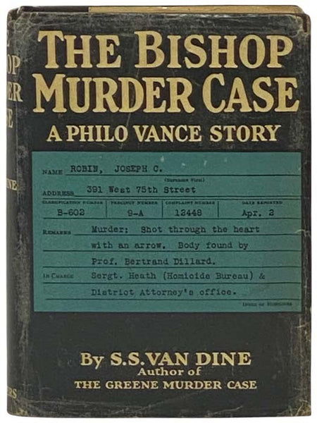 The Bishop Murder Case: A Philo Vance Story