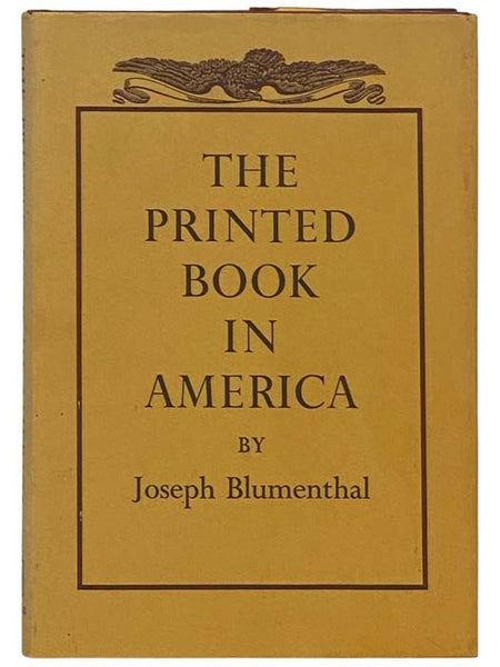 The Printed Book in America