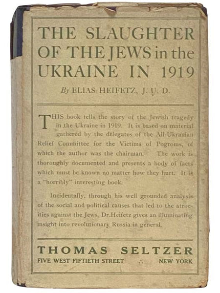 The Slaughter of the Jews in the Ukraine in 1919