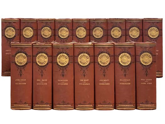 The Works of J. Fenimore Cooper. Globe Edition. in Sixteen Volumes: Precaution, The Ways of the Hour; Water-Witch, Crater; The Spy, Wyandotte; Afloat & Ashore, Miles Wallingford; The Prairie, Wish-Ton-Wish; Satanstoe, Chainbearer; Red Rover, Wine-and-Win…