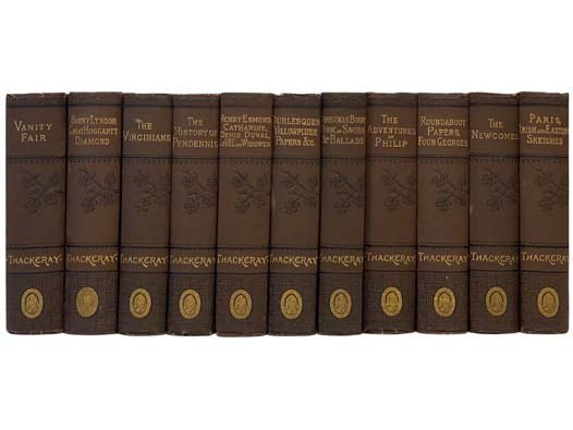 Thackeray's Works in Eleven Volumes, Caxton Edition: Vanity Fair. A Novel Without a Hero.; The Memoirs of Barry Lyndon. Great Hoggarty Diamond. Sketches and Travels in London. Character Sketches. Men's Wives.; The Virginians. A Tale of Last Century.; The…