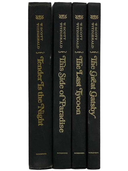 F. Scott Fitzgerald 4 Volume Set: Tender Is the Night; This Side of Paradise; The Great Gatsby; The Last Tycoon