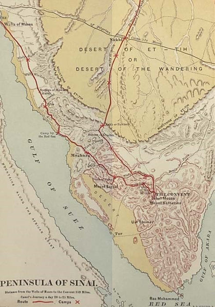 On the Desert: With a Brief Review of Recent Events in Egypt [with] ALS from Author on The New-York Evangelist Letterhead
