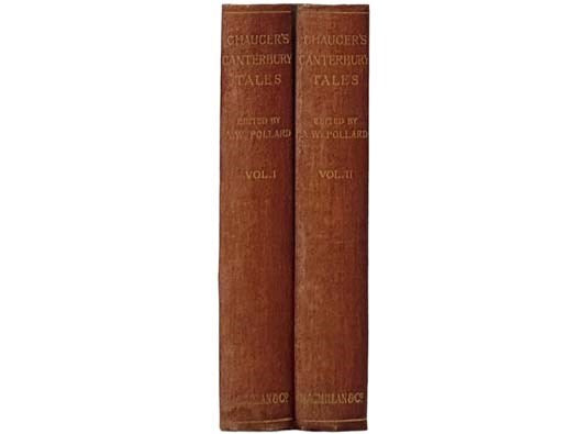 Chaucer's Canterbury Tales, Edited with Notes and Introduction, in Two Volumes