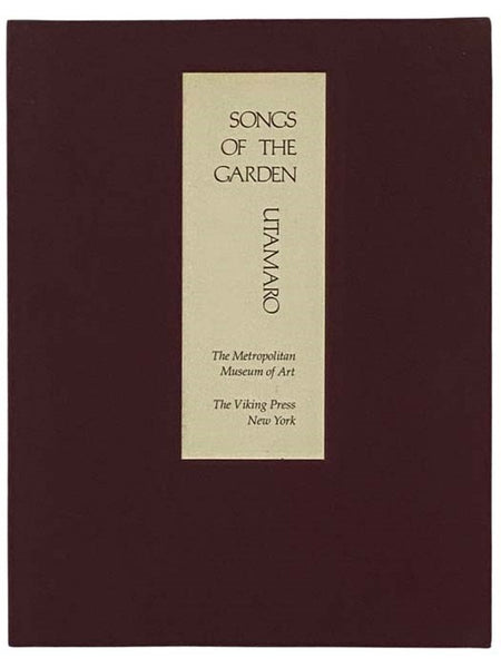 Utamaro: Songs of the Garden