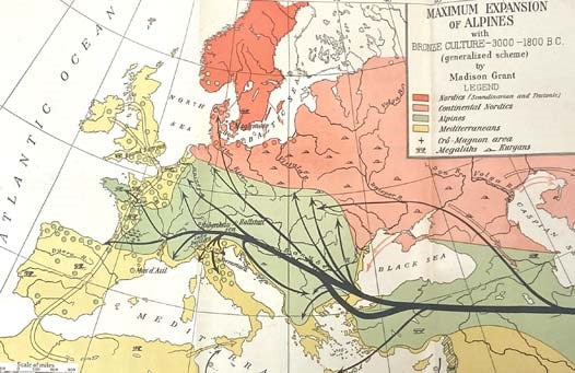 The Passing of the Great Race; or, The Racial Basis of European History