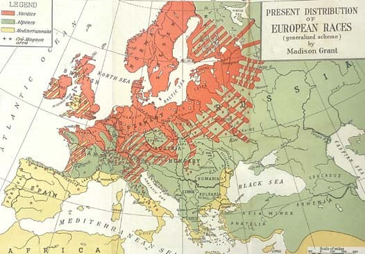 The Passing of the Great Race; or, The Racial Basis of European History