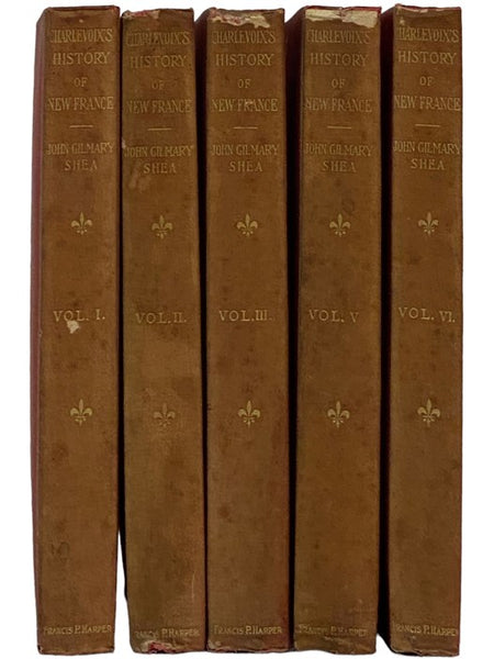 History and General Description of New France, with a New Memoir and Bibliography of the Translator, Five of Six Volumes
