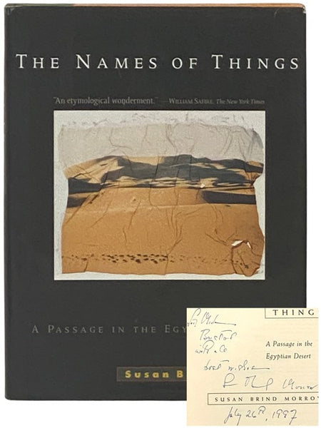 The Names of Things: A Passage in the Egyptian Desert