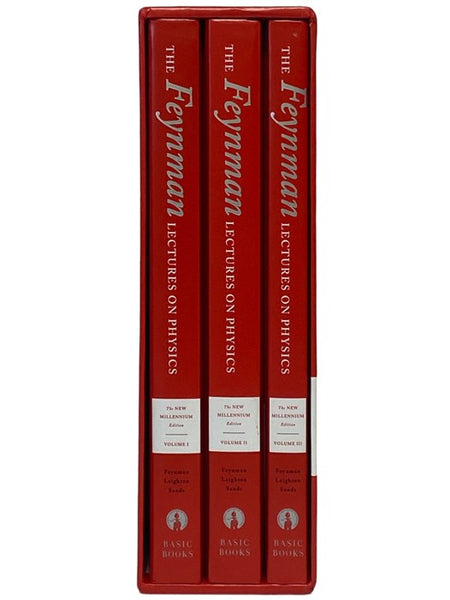 The Feynman Lectures on Physics, in Three Volumes: Mainly Mechanics, Radiation, and Heat; Mainly Electromagnetism and Matter; Quantum Mechanics (The New Millennium Edition)