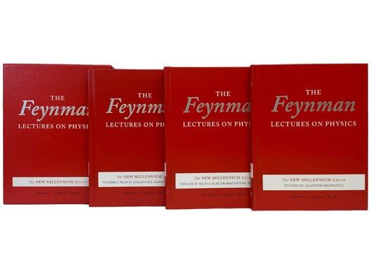The Feynman Lectures on Physics, in Three Volumes: Mainly Mechanics, Radiation, and Heat; Mainly Electromagnetism and Matter; Quantum Mechanics (The New Millennium Edition)