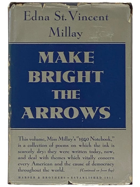 Make Bright the Arrows: 1940 Notebook