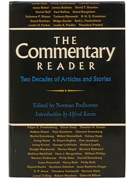 The Commentary Reader: Two Decades of Articles and Stories