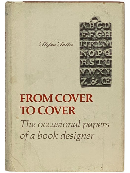 From Cover to Cover: The Occasional Papers of a Book Designer
