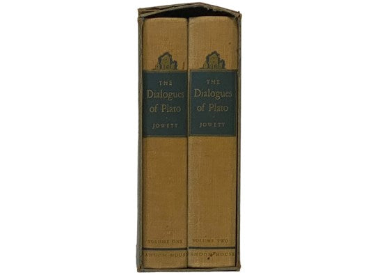 The Dialogues of Plato, Translated into English, in Two Volumes (The Random House Lifetime Library)