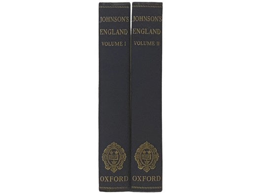 Johnson's England: An Account of the Life and Manners of His Age, in Two Volumes