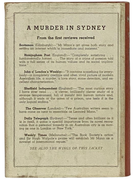 A Murder in Sydney