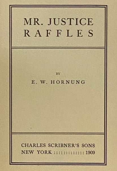 Mr. Justice Raffles