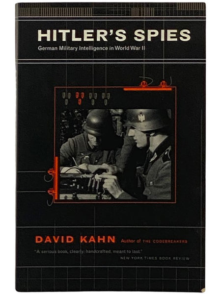 Hitler's Spies: German Military Intelligence in World War II