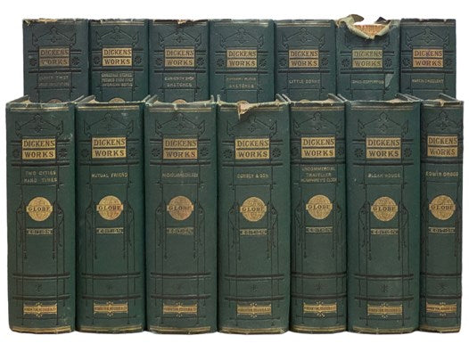 Works of Charles Dickens, Globe Edition, 14 Volumes: Oliver Twist. Great Expectations; Christmas Stories. Pictures from Italy. American Notes. Curiosity Shop. Sketches; Barnaby Rudge. Sketches; Little Dorrit; David Copperfield; Martin Chuzzlewit; A Tale …