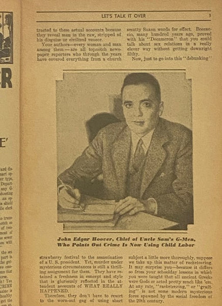 True Crime Magazine, July 1936, Vol. 1, No. 1
