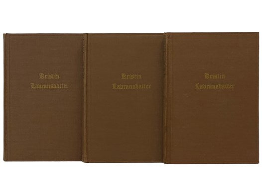 Kristin Lavransdatter: The Bridal Wreath; The Mistress of Husaby; The Cross