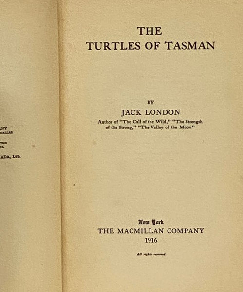The Turtles of Tasman