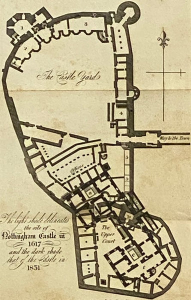 The History of Nottingham Castle, from the Danish Invasion to its Destruction by Rioters in 1831