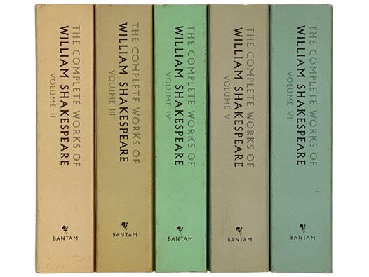 The Complete Works of Shakespeare, in Five Volumes (Volumes II-VI Only of Six Volume Set)
