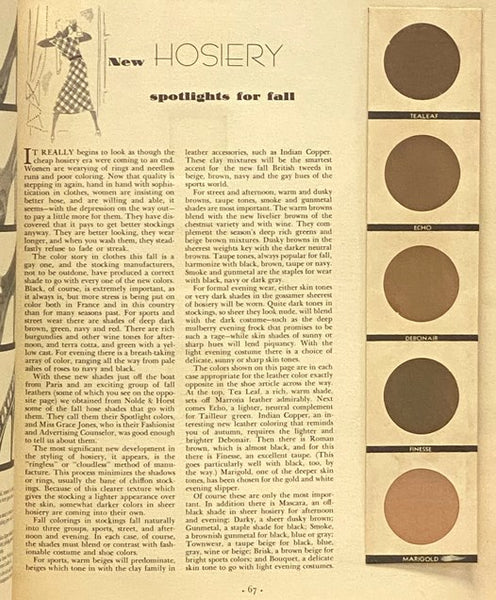 Fashions Art, Vol. 1, No. 1, Fall 1934