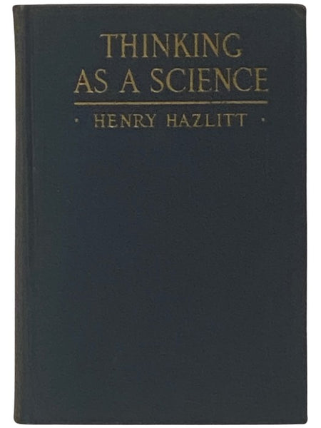 Thinking as a Science