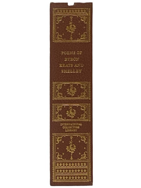 Poems of Byron, Keats and Shelley (International Collectors Library)
