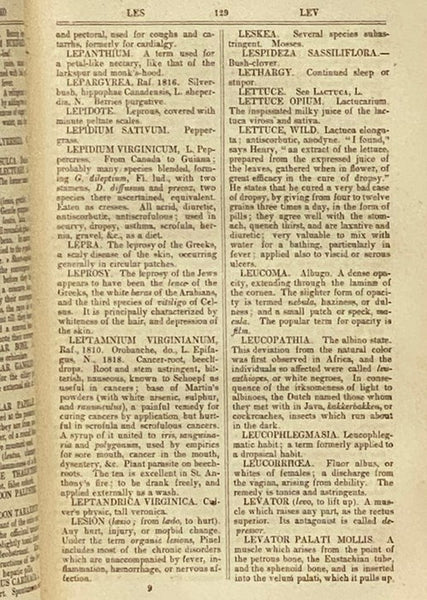 Medical and Botanical Dictionary, Giving a Definition of the Terms Used in the Various Branches of Medical Science.