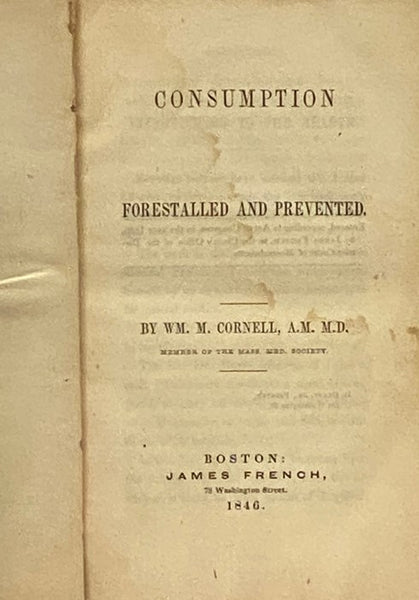 Consumption Forestalled and Prevented.