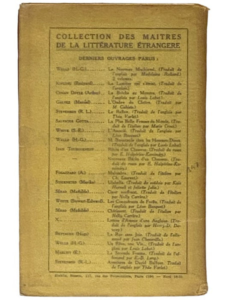 Les Dernieres Aventures de Sherlock Holmes (Collection des Maitres de la Litterature Entrangere) [The Further Adventures of Sherlock Holmes]