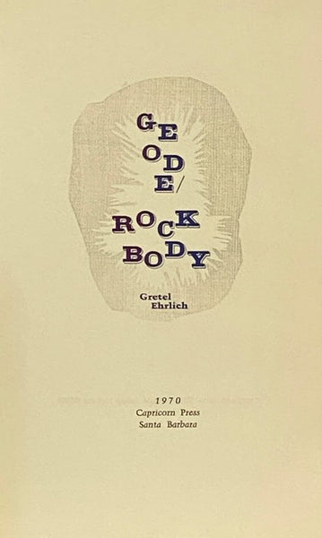 Geode / Rock Body