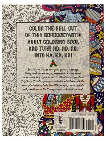 Fuck Off, Holidays, I'm Coloring: 'Tis the Season for Curse-Filled Coloring Pages
