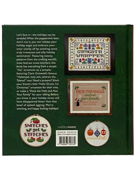 Festive as F*ck: Hilariously Irreverent Cross-Stitch for the Holidays