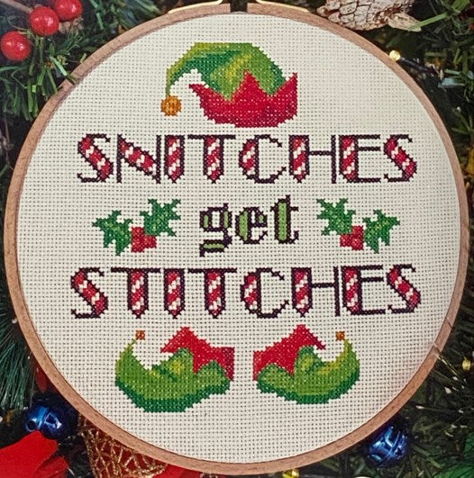 Festive as F*ck: Hilariously Irreverent Cross-Stitch for the Holidays