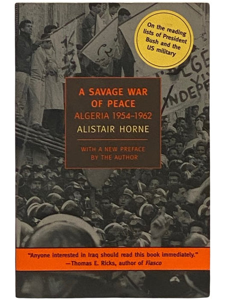A Savage War of Peace: Algeria, 1954-1962 (New York Review Books Classics)
