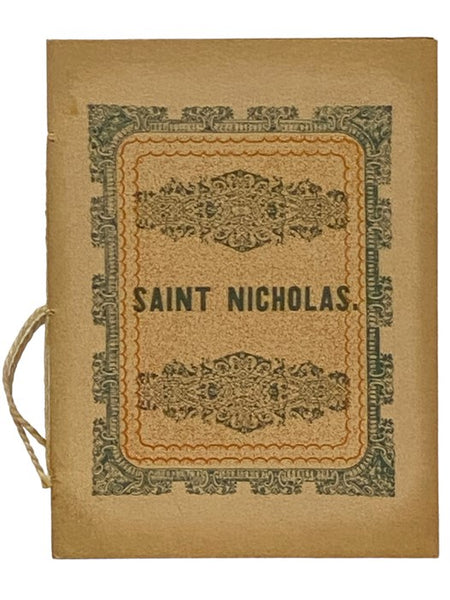 A Visit from St. Nicholas, with Original Cuts, Designed and Engraved by Boyd
